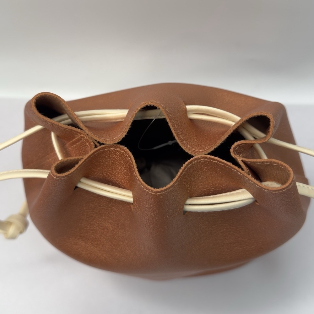 Bath Body Bath metallic penny copper color with Tan Drawstring Bag - Picture 12 of 16